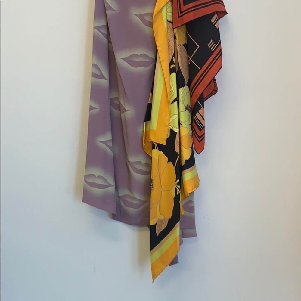 DRIES van NOTEN Scarf Silk The Depot Dress 34 US 2 - Picture 13 of 13